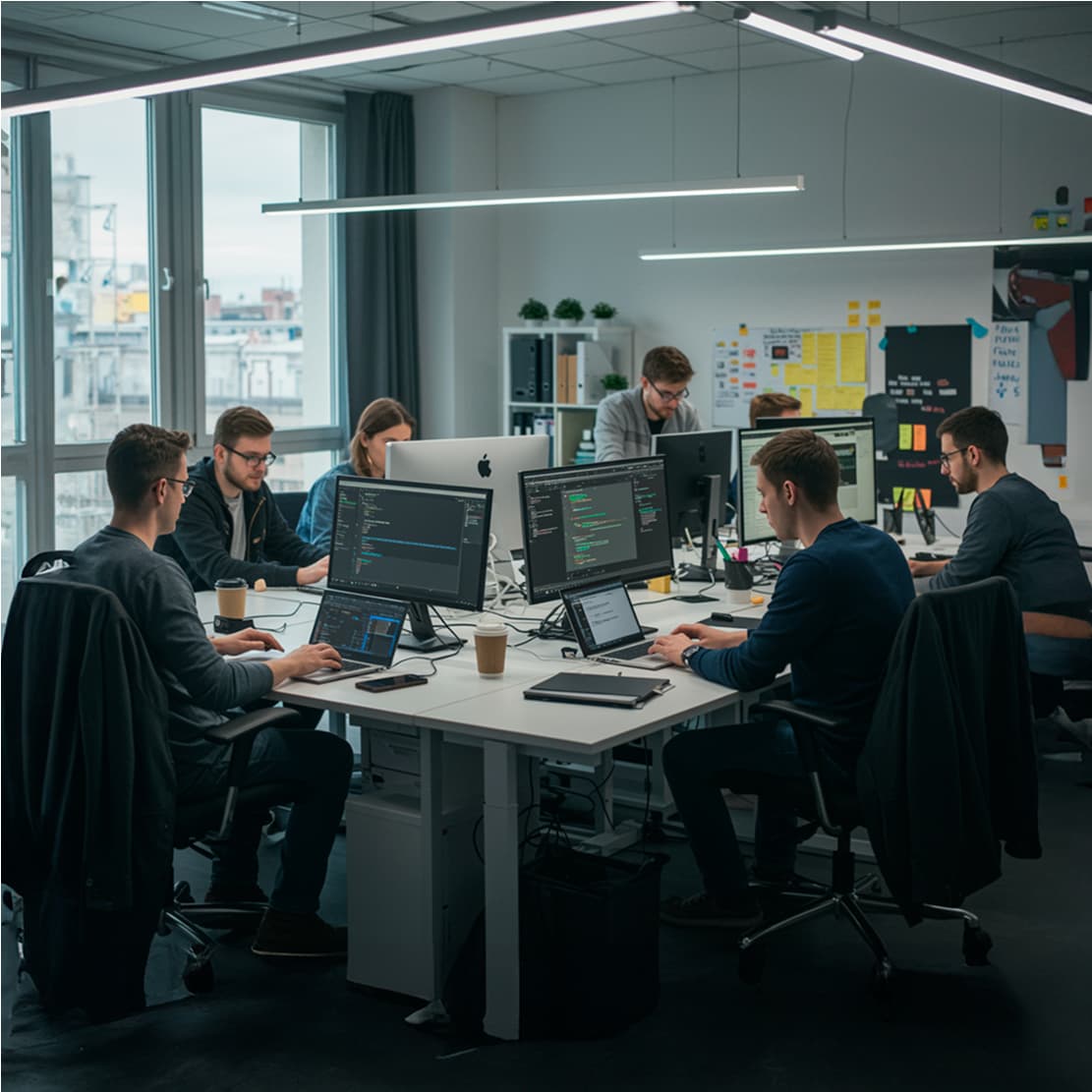 Conversation in the office