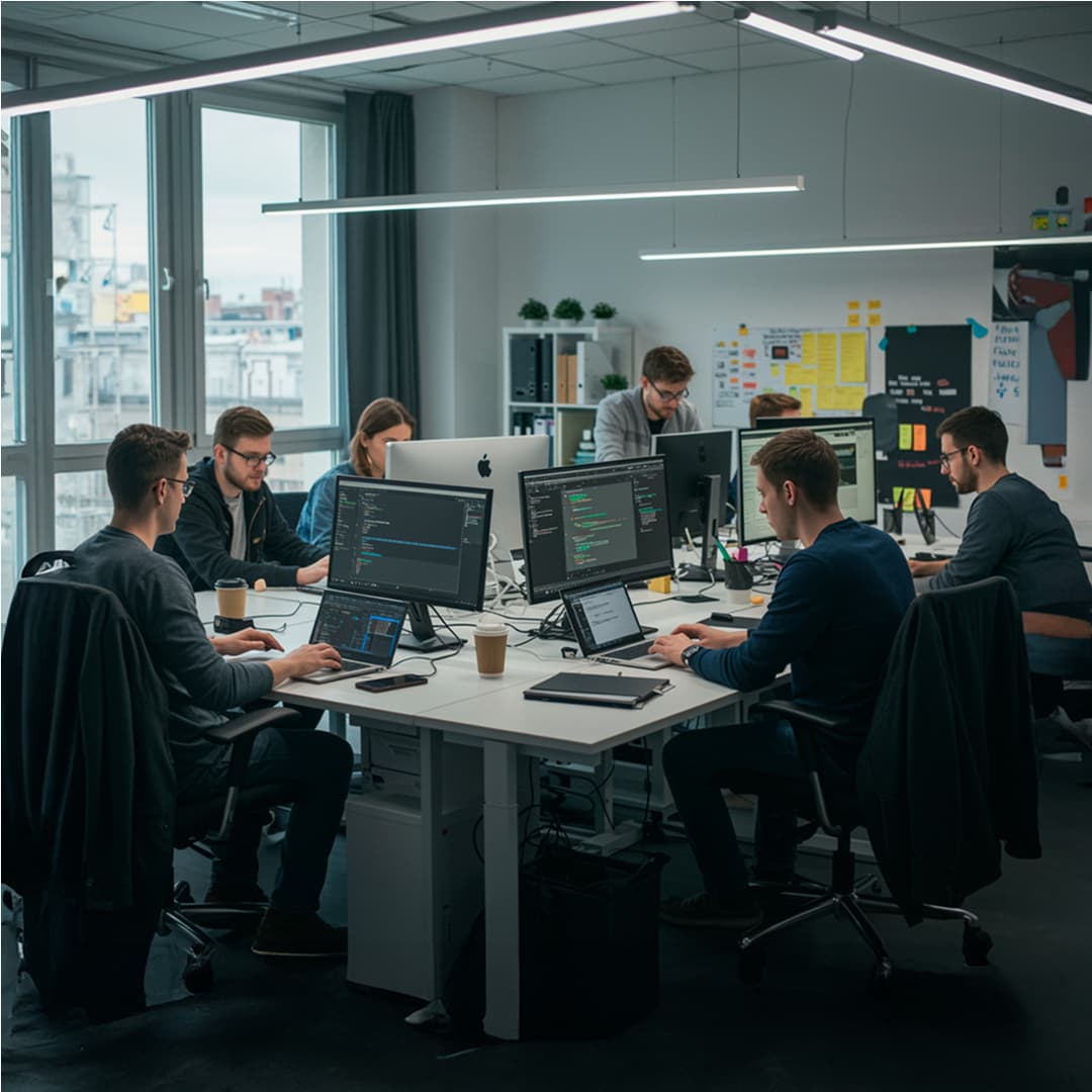 Conversation in the office